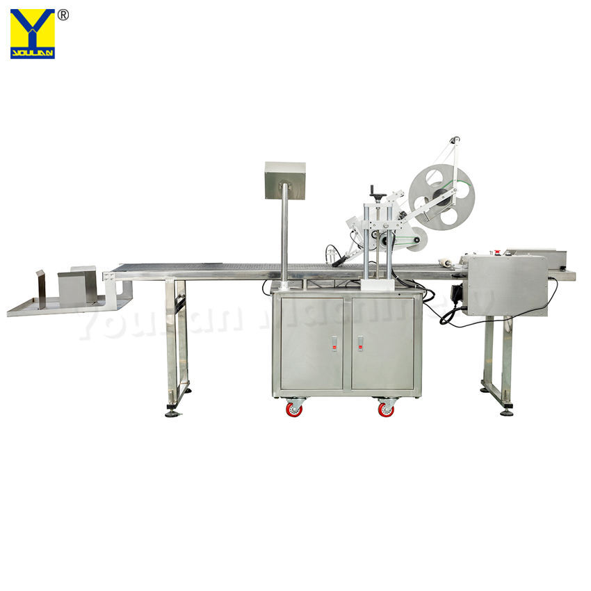 Automatic Flat Applicator Plane Paging Labeling Machine for Carton Box Bag Pouch