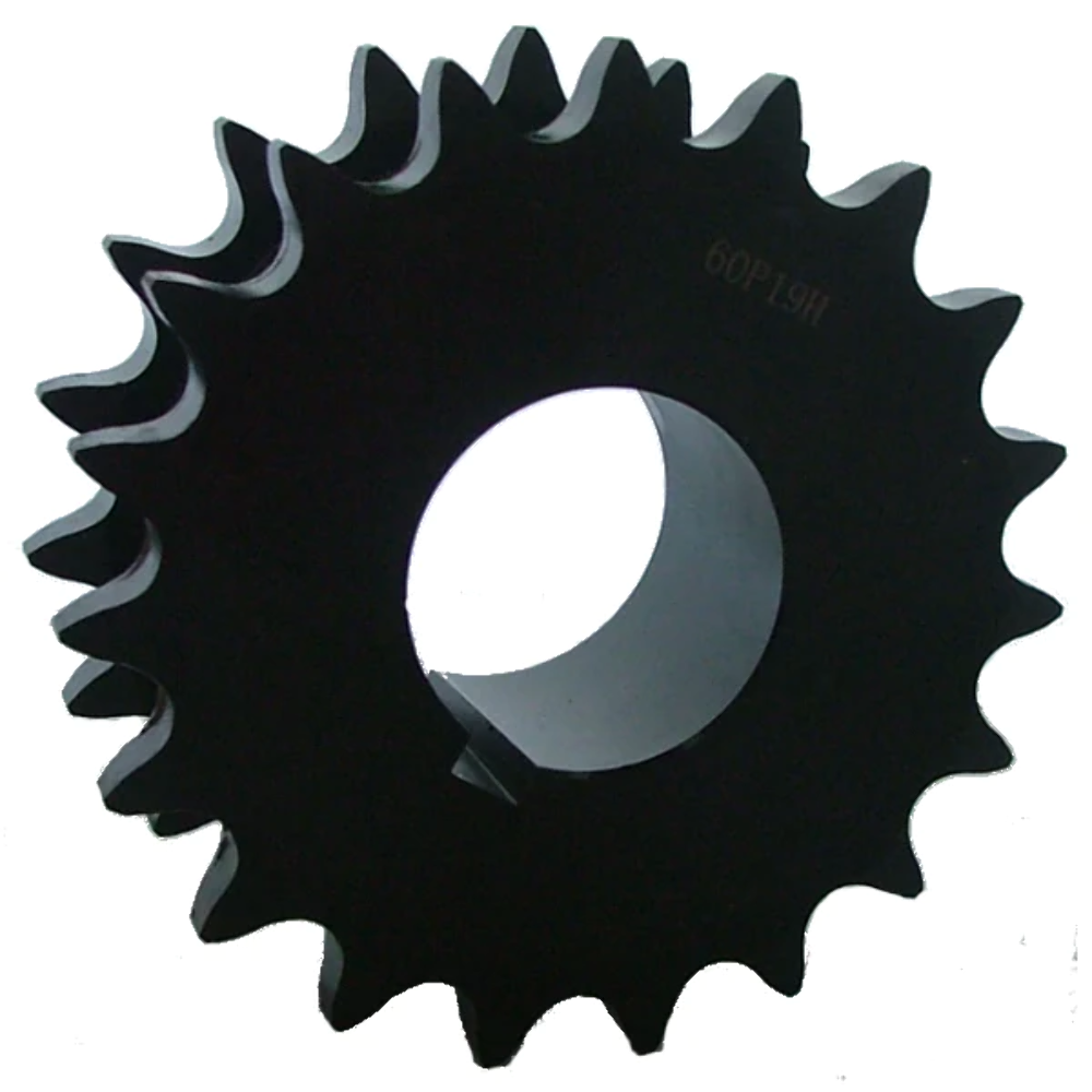 DS60P19 19-Tooth, 60 Standard Roller Chain Split Taper Double Single Sprocket (3