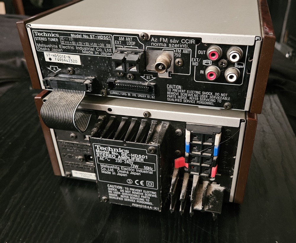 Technics SE-HD501 amplifier & tuner