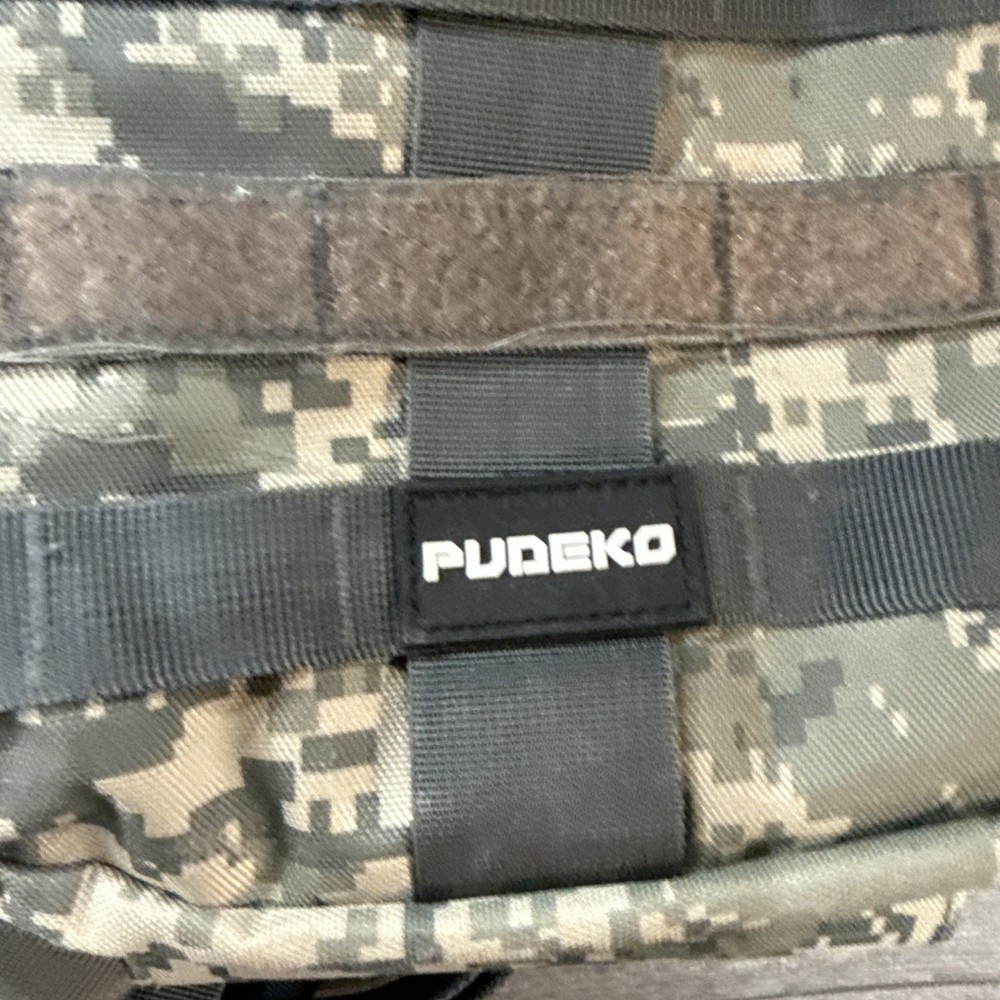 Pudeko D-5 Column Tactical Digital Backpack 14” Camo USB Built In