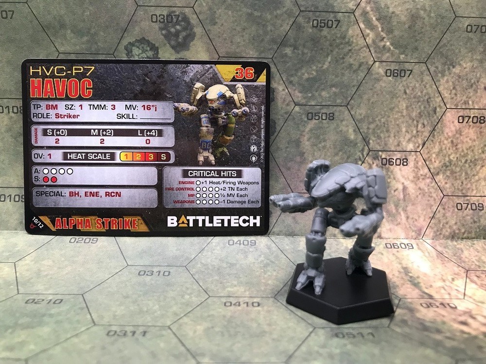 BattleTech Havoc Light Mech (CGL New Sculpt)