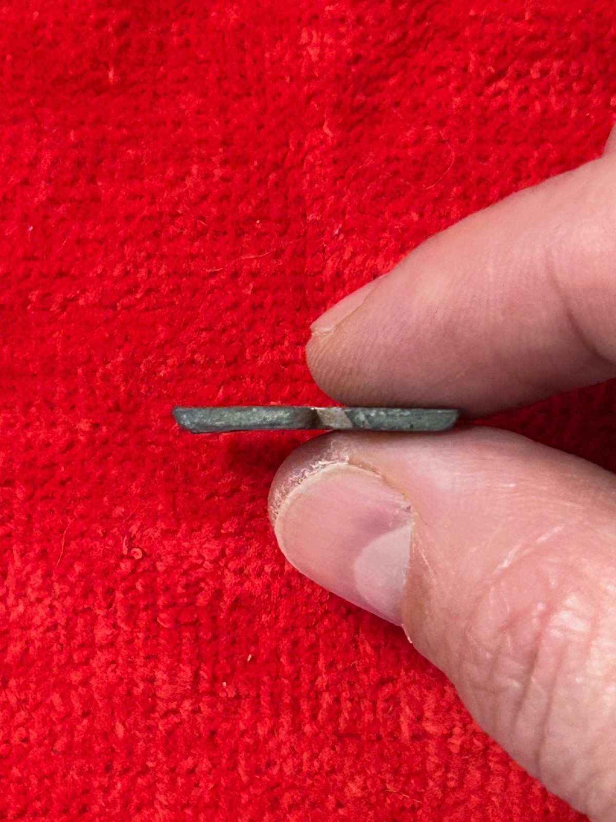 Dug Relic Civil War Hat Letter M---Beautiful Piece and Very Rare!