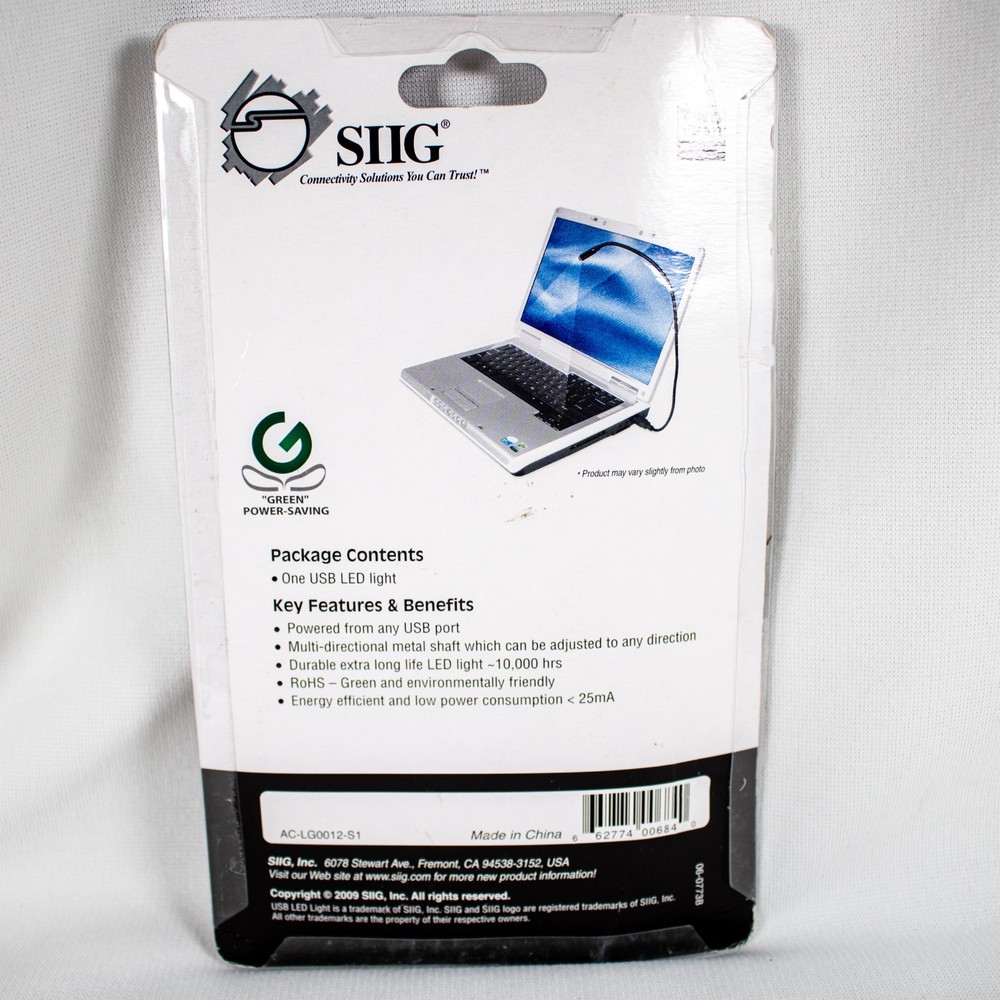 SHG USB LED LIGHT New Read in the Dark