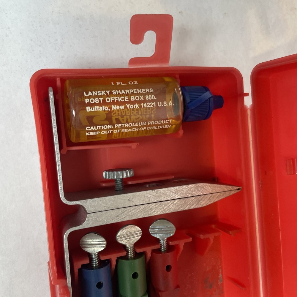 Lansky Standard 3 Stone System Controlled Angle Precision Knife Sharpening Kit