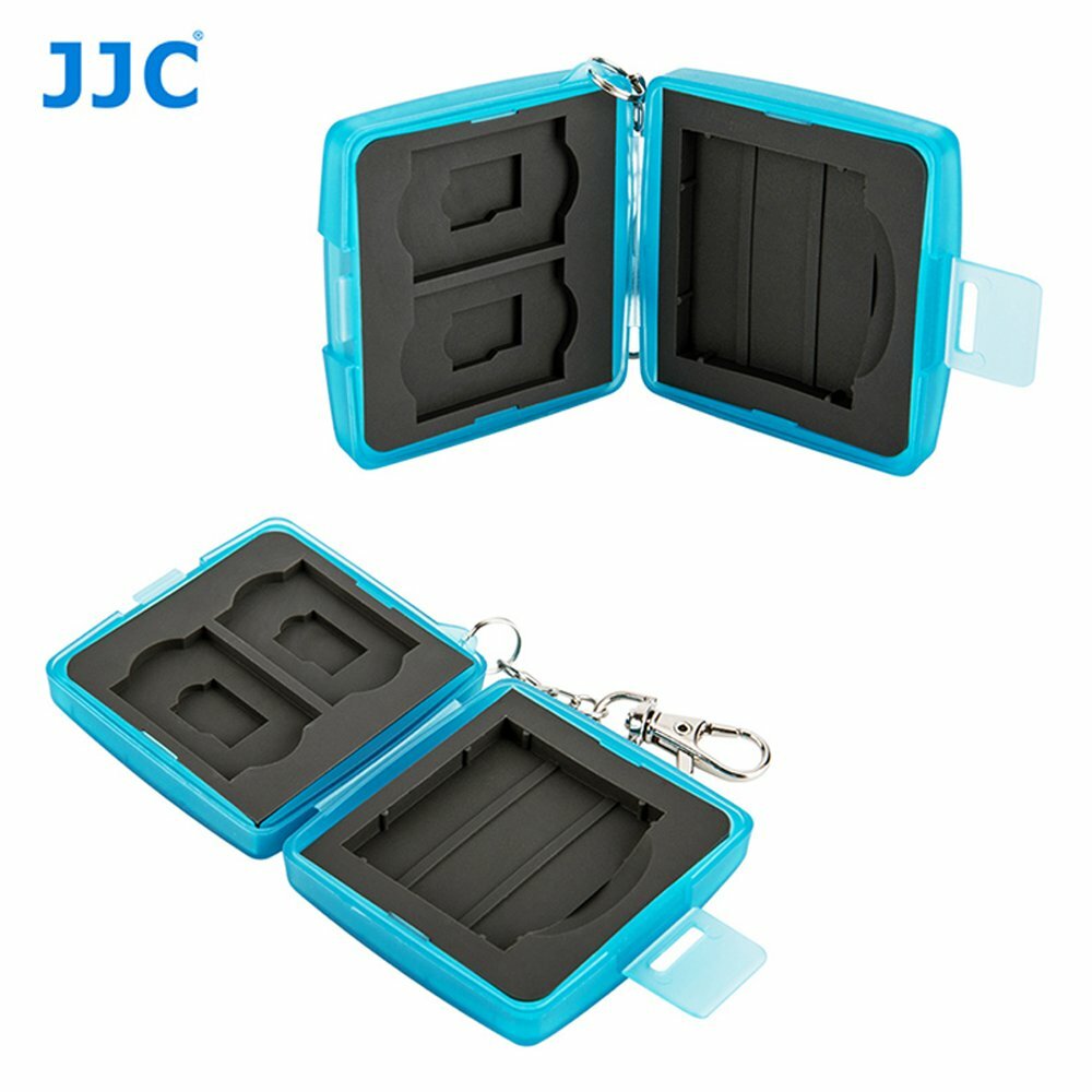 JJC Mobile Phone Camera Memory Card Storage Box Case 8B for CF SD Micro MicroSD