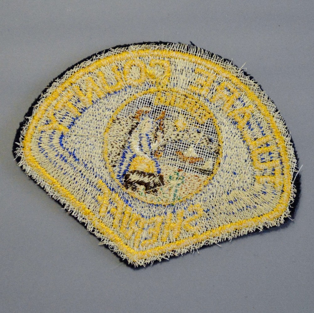Tulare County California Sheriff Old Felt Version Patch #1A ++ Mint CA