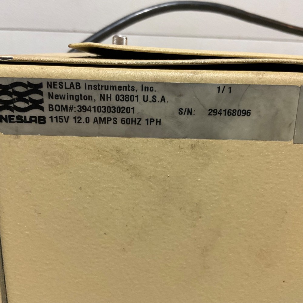 NESLAB Coolflow CFT-33 Refrigerated Recirculator pump type PD-1