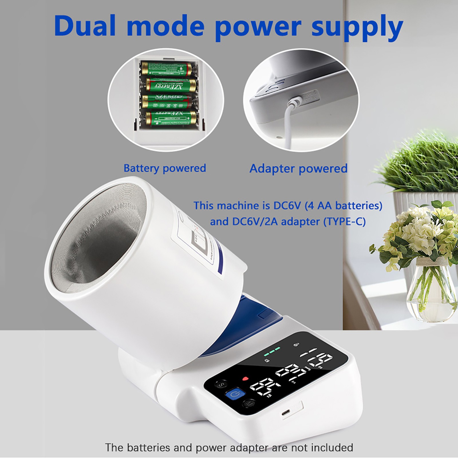 Blood Pressure Monitor Barrel Blood Digital Blood Pressure Machine Heart Rate