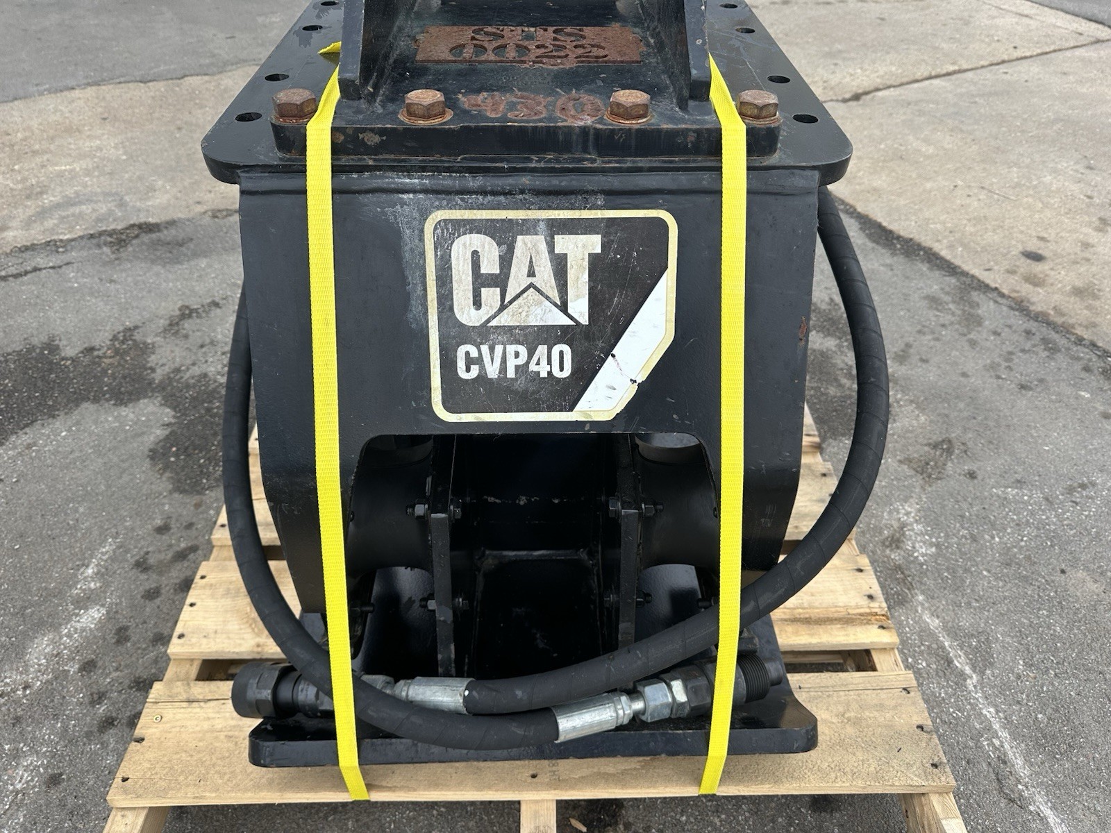 Caterpillar CVP40 Vibratory Compactor Loader backhoe 416 420 422 424 428 430 432