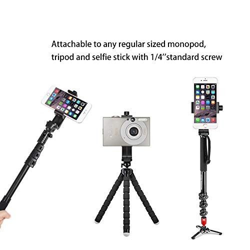 Phone Holder/Vertical and Horizontal Tripod Mount Adapter Rotatable Bracket