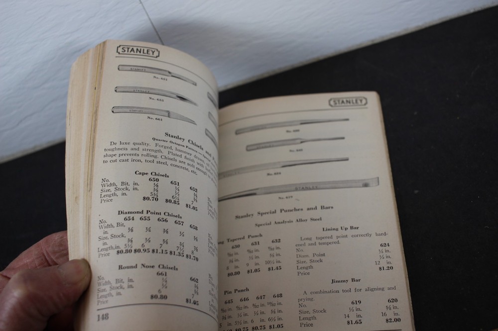 Stanley Tools No.34 Catalog from 1950
