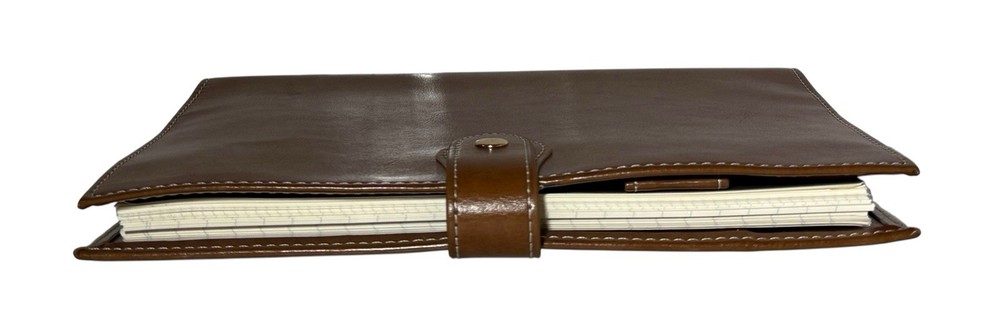 Forest Loose Leaf Leather Notebook ~ Brown ~ NEW