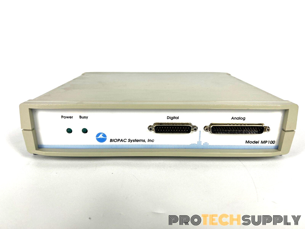 Biopac Systems MP 100 MP100A-CE Data Acquisition Module with WARRANTY