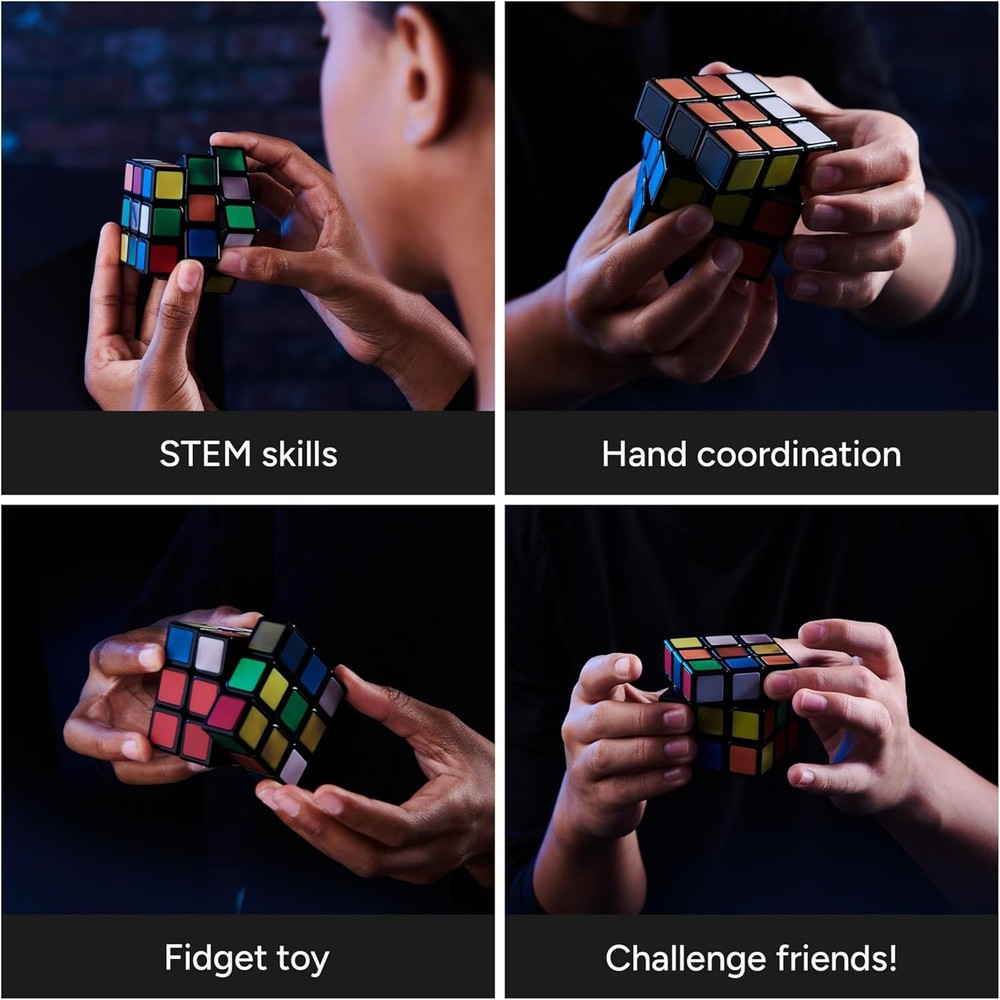 Rubik’s Cube, Phantom, 3x3 Cube Advanced Color-Changing Problem-Solving Teaser