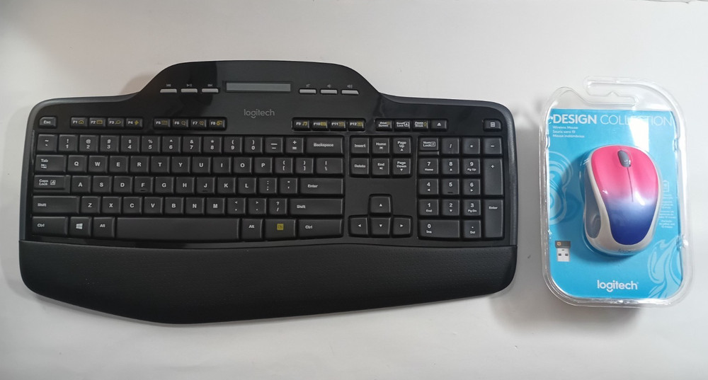 Logitech MK710 Wireless Keyboard & M317C (new) Mouse Combo w/ USB Receiver