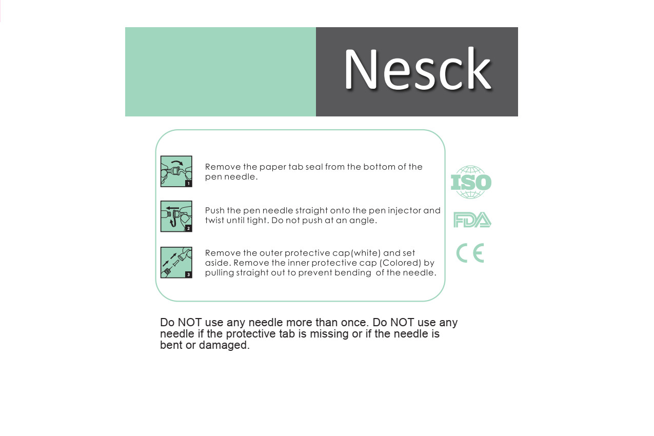 5 Boxes x 100 Insulin Tips, 32G x 5mm, Only $6.99 per Box