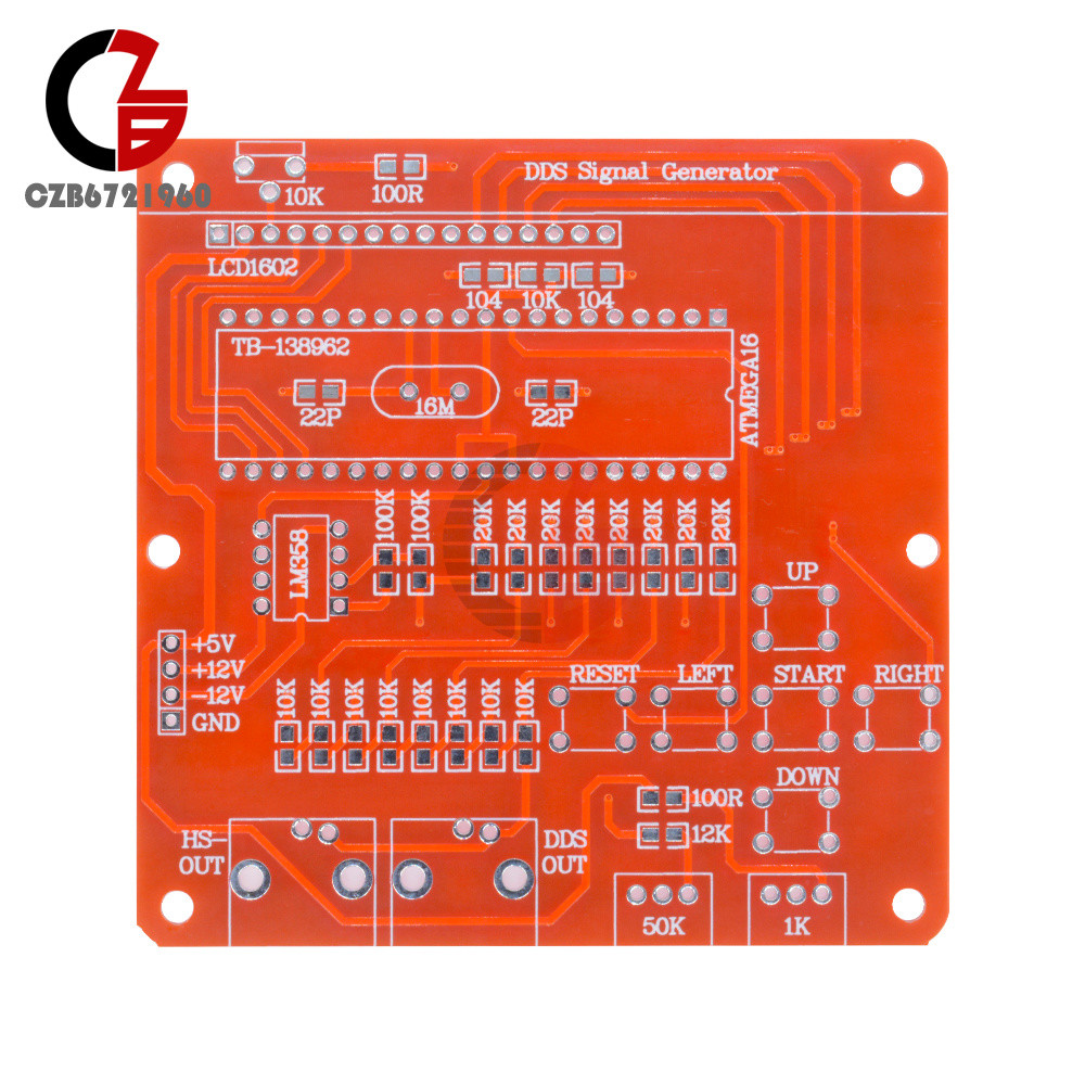 DIY AVR DDS Function DDS Signal Generator Module Sine / Triangle / Square Wave