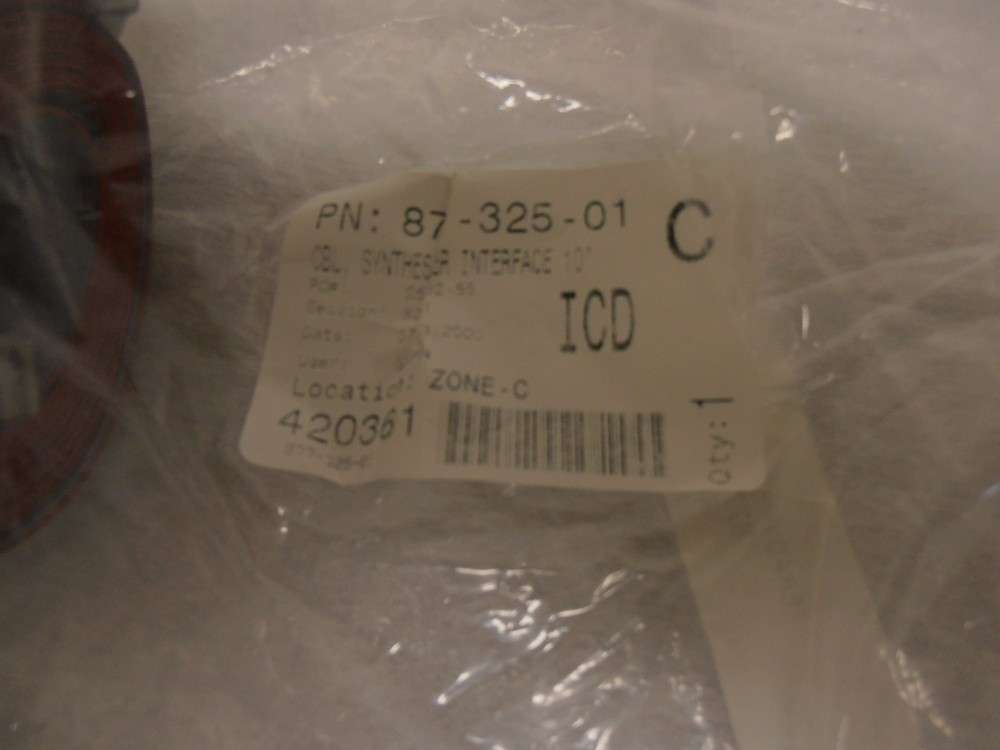 New! Teradyne 877-325-01 Synthesizer Cable Assembly