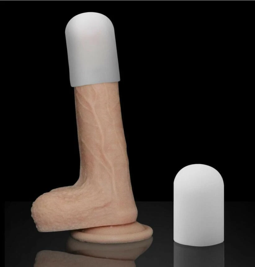 Male Penis-Extender Stretcher Max Vacuum Enhancer Enlarger Silicone Sleeve S-XXL