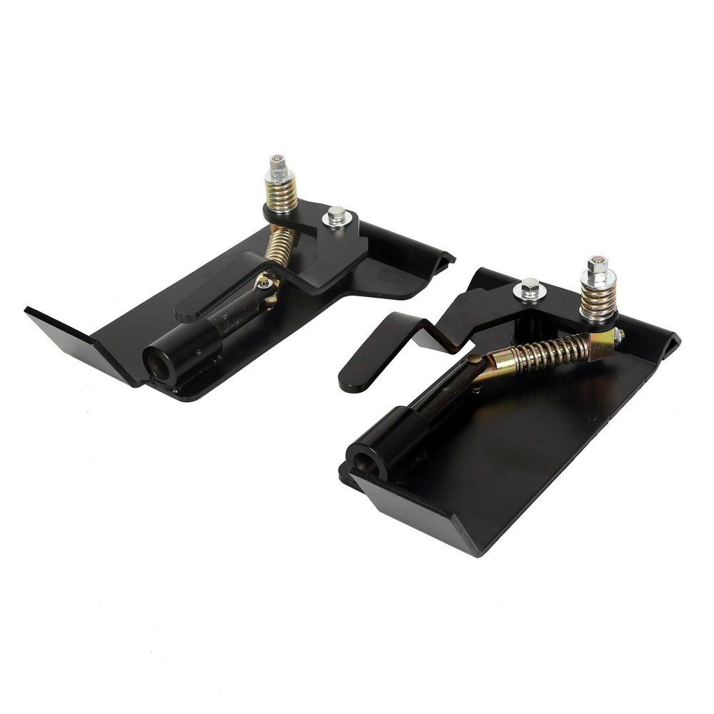 2X Weld On Skid Steer Quick Attach Conversion Adapter Quick Tach Latch Box