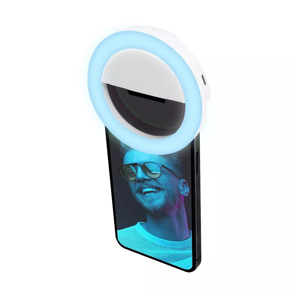 Retrak Rainbow Selfie Light Clip - Rainbow