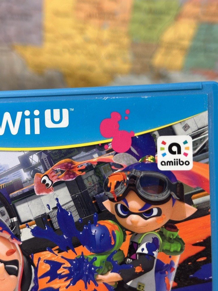 ❌CASE ONLY Splatoon Wii Case + Insert