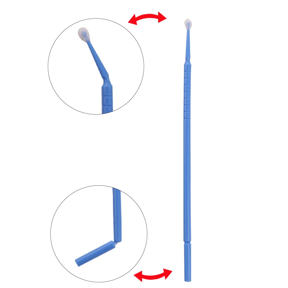 400 Dental Micro Brush Microbrush Bendable Applicator Tips Regular 2.5mm