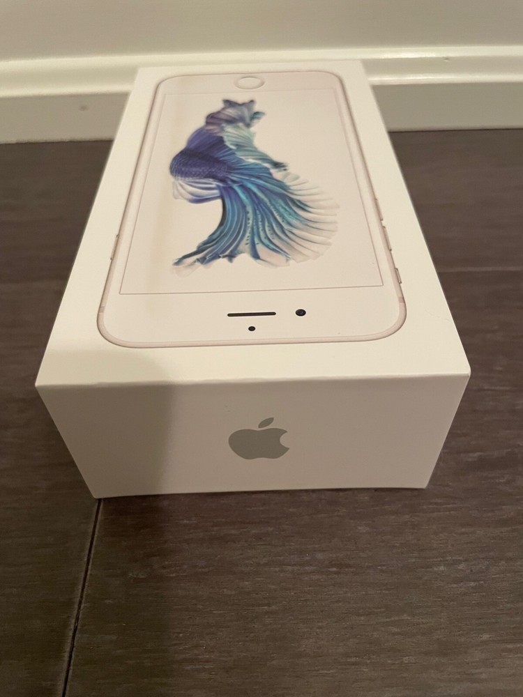 Apple iPhone 6S Silver - BOX ONLY! 128GB MKQF2LL/A