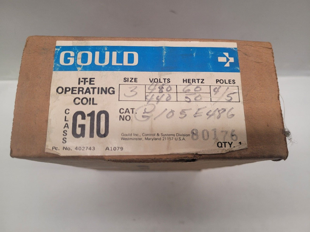 ITE/Gould G105E486 CLASS G10 Operating Coil