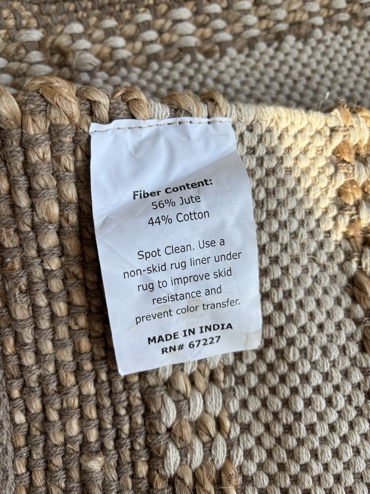 Jute Bath Rug 20inx30in