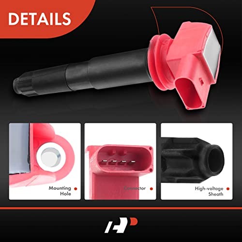 Engine Ignition Coil Pack Compatible with Porsche Cayenne 2008-2018, Panamera