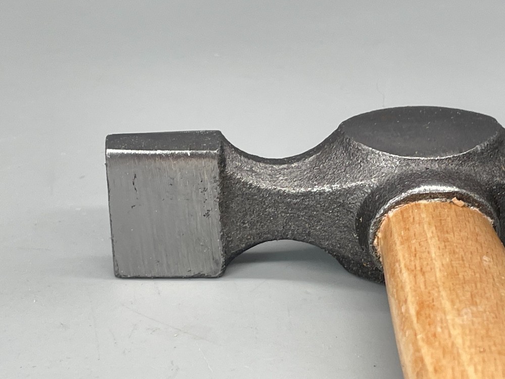 Curved Square Faced Planishing Hammer Dent Removal Panel Beating Tool Cross Pein