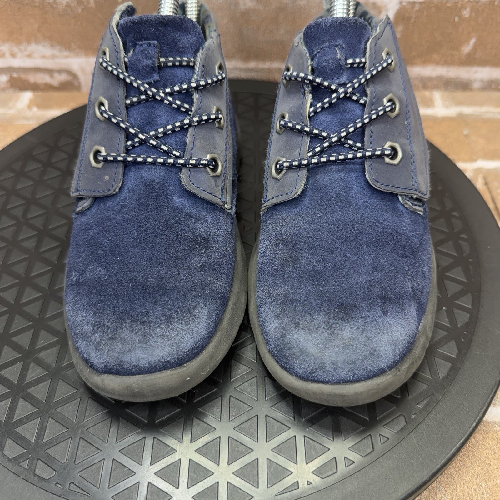 UGG Canoe Reflective Blue Chukka Boots Shoes 1096389 Boys Toddler Size 11