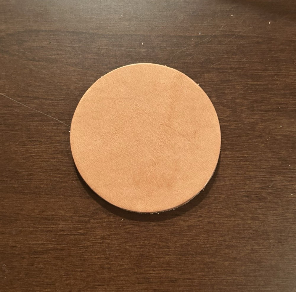 Qty 100 - 2” Leather Rounds