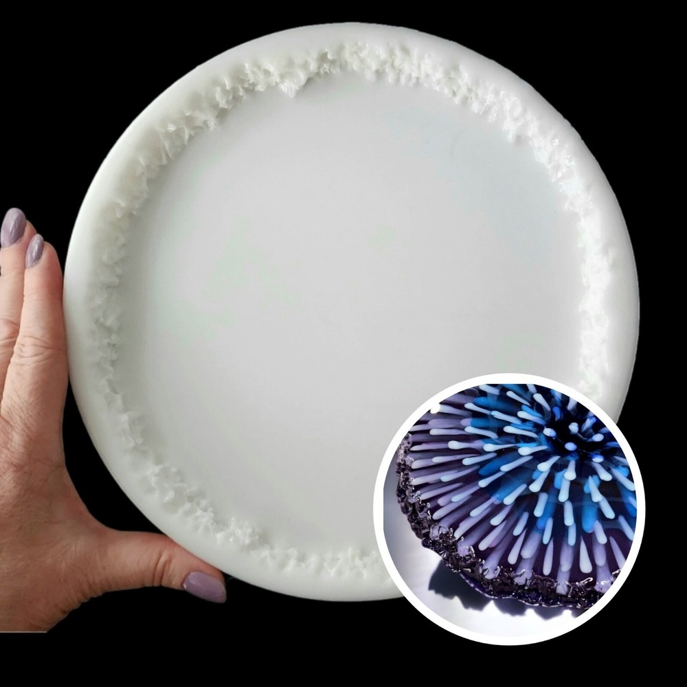 Crystal Live Edge TRAY Silicone Mold AU