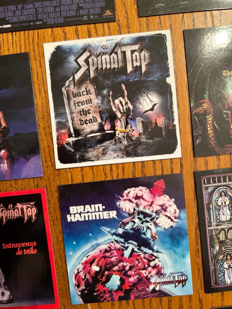 Spinal Tap fridge magnets