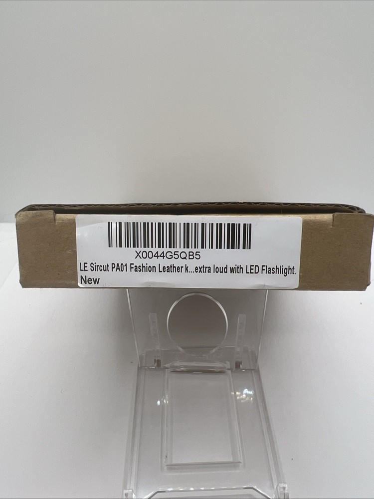 LE Sircut PA01 Multi Function Emergency Personal Alarm Gold Tone /LED Flashlight