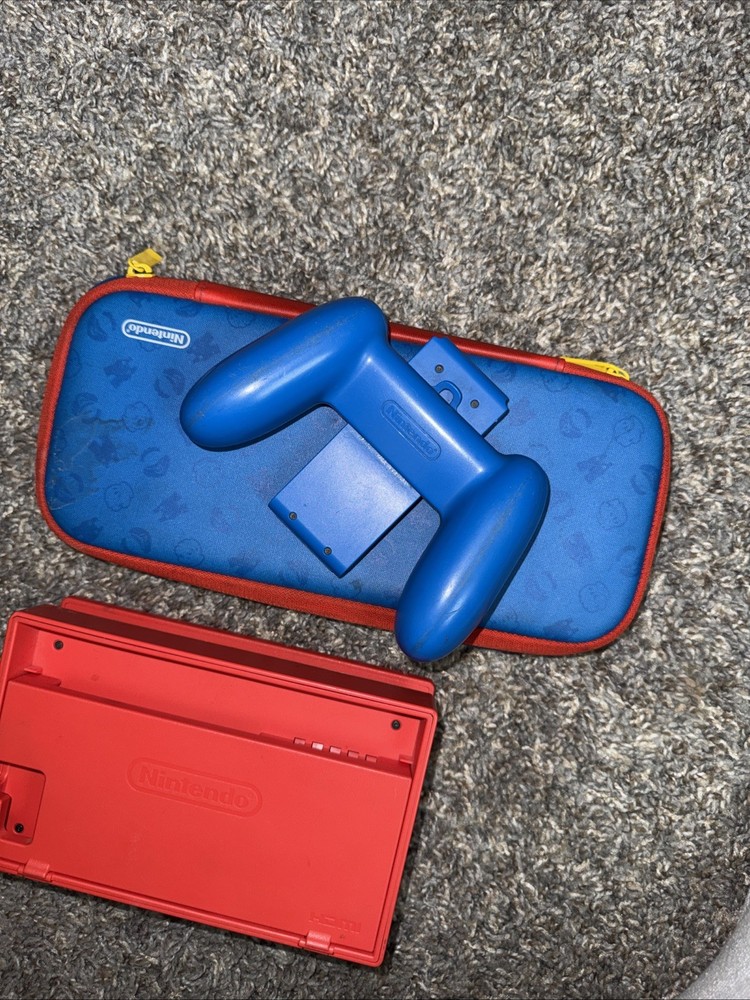 Authentic Mario Red&Blue Edition TV/CHARGE DOCK+CASE+HOLDER [Nintendo Switch]