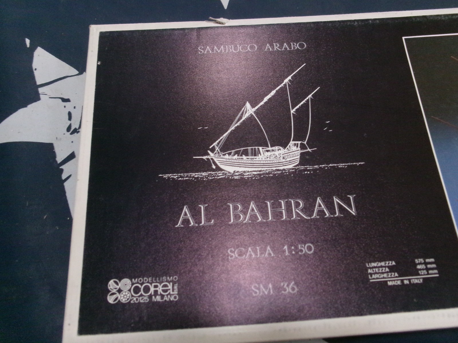 Corel Wooden Model Ship Al Bahran 1:50 No SM36 (read description)