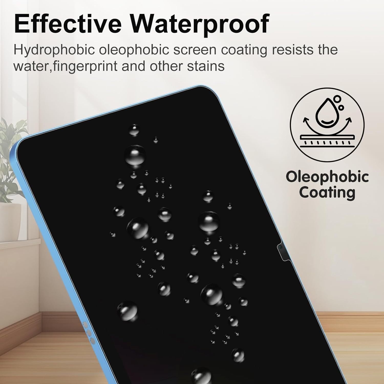 360° 4 Way Privacy Screen Protector for iPad A16 11th/ 10th Generation (11/10.9)