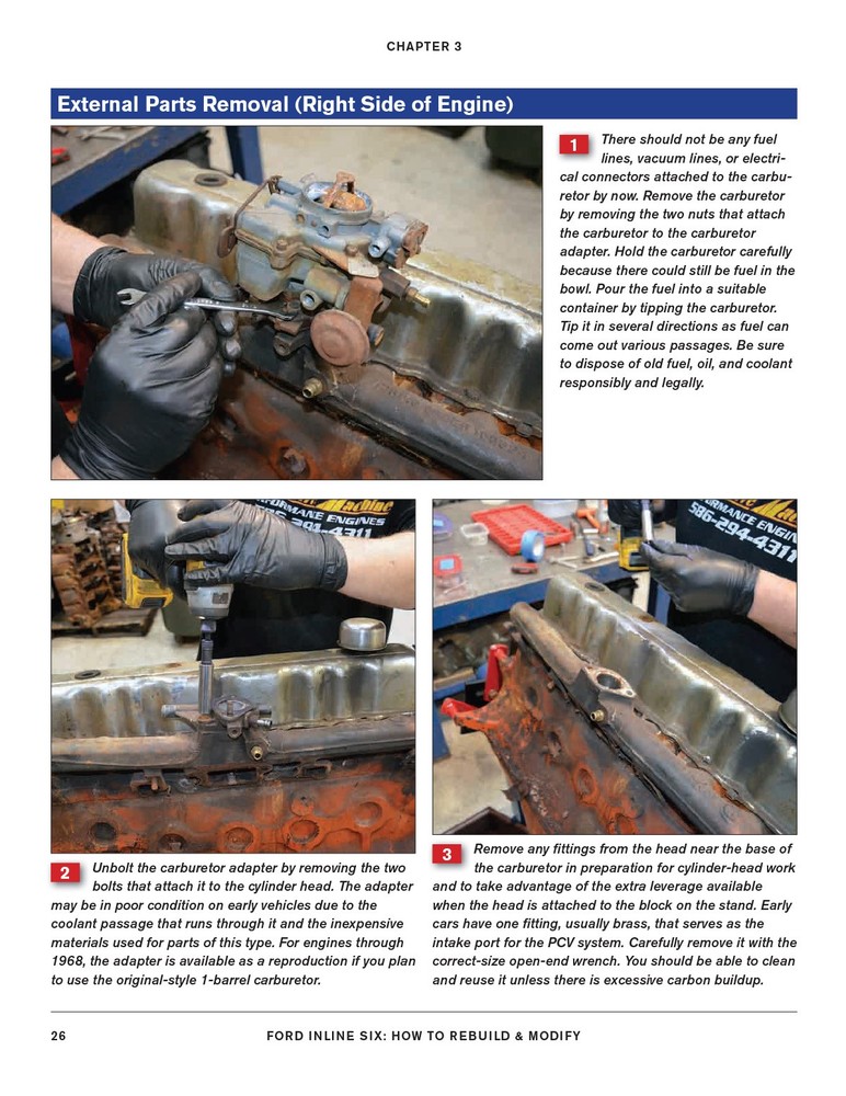 Ford Inline Six Engine Rebuild & Modification Guide for Mustangs & Falcons