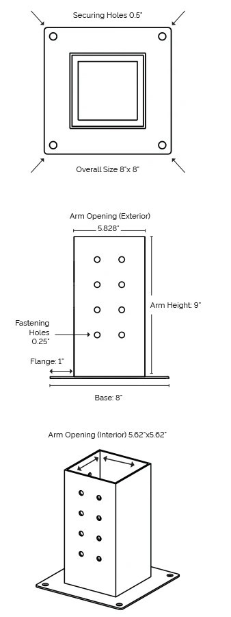 G031014MB1 TOJA GRID SOLO 6ftx6ft 4 pack