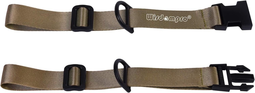 Durable Khaki Backpack Sternum Strap with Quick Release for Hiking - One Size