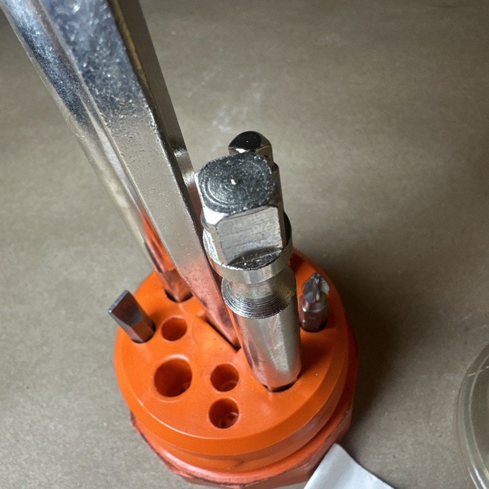 Vtg Creative Tools Inc. Easydriver Ratchet Ball Screwdriver, Bit, & Extensions