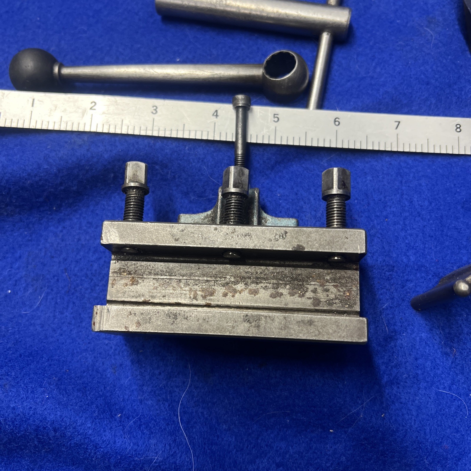 Genuine Multifix Size A Tool Post With 2 Holders Enco E2 Switzerland Free Ship