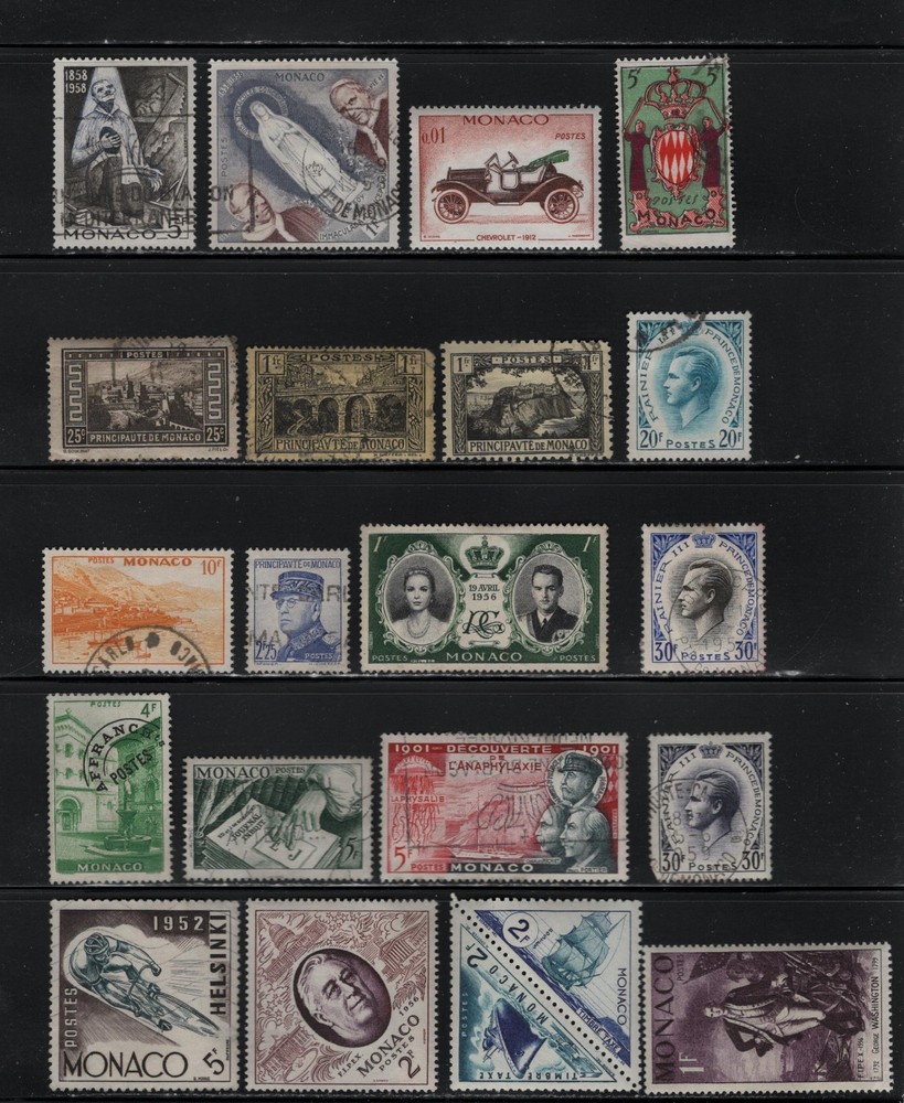 Monaco-  lot  1014.   Used.