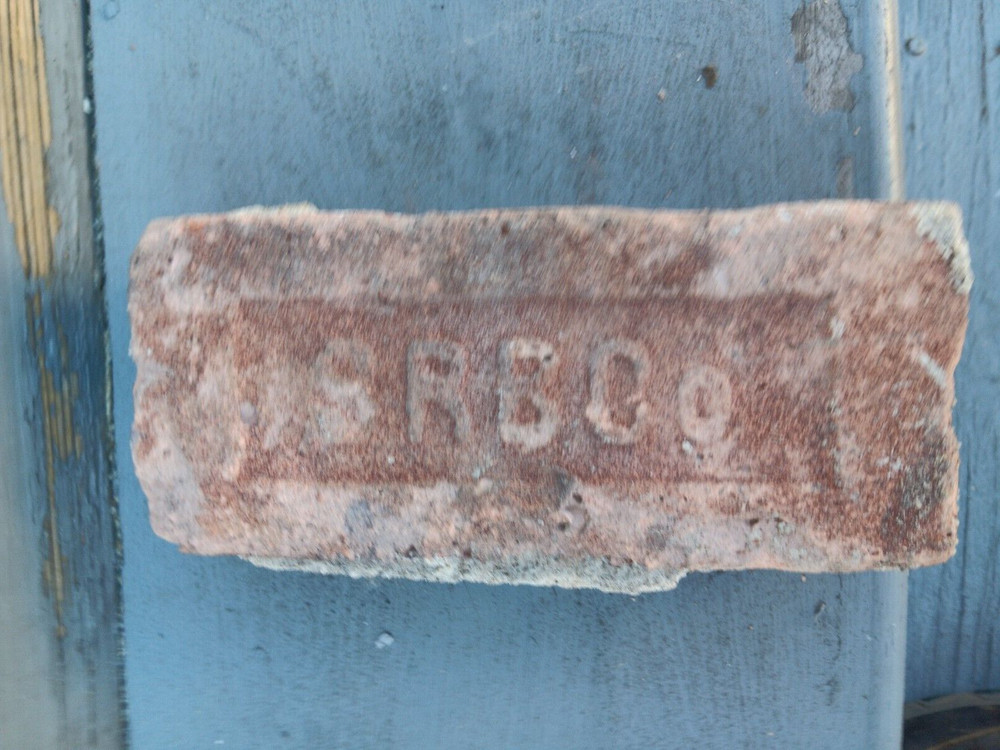 Antique Vintage Salvaged Brick, SRBCo., South River, NJ
