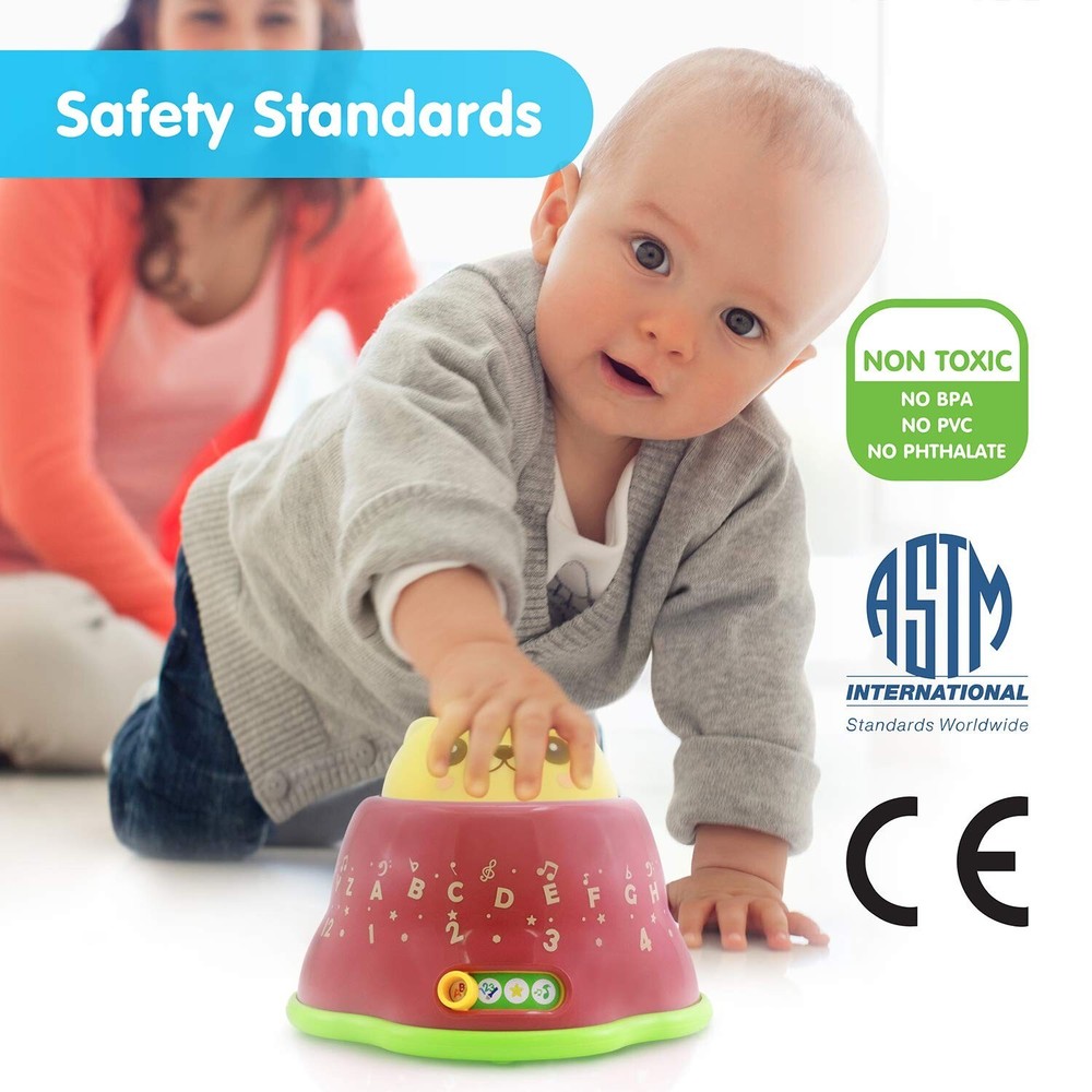 BEST LEARNING Whack and Learn Mole - Educational Interactive Light-Up Toy for...