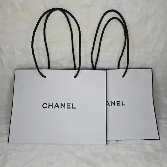CHANEL Gift Shopping Bags L10"xH8"xW4.5"