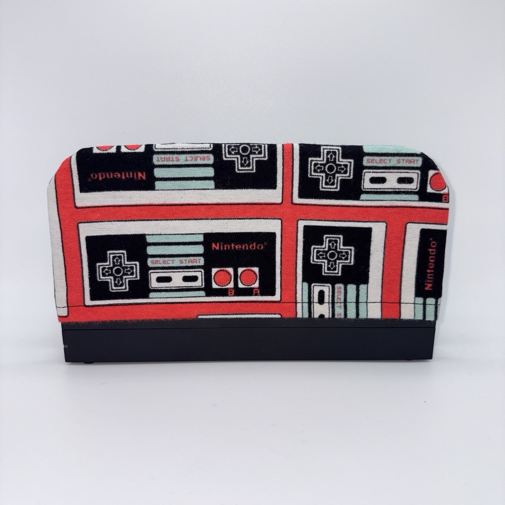 Nintendo Switch 2 Dock Cover Screen Protector Decor NES Controller Retro VTG